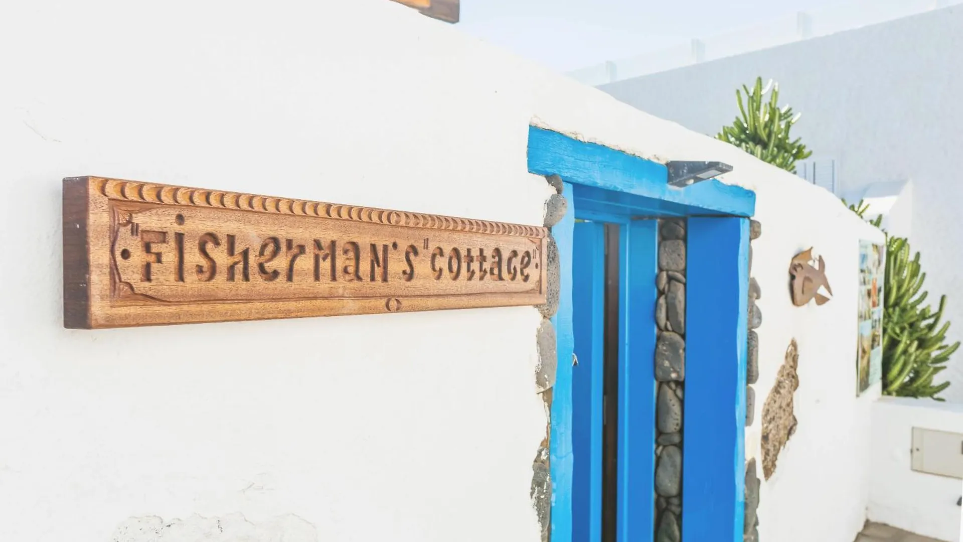 Eco Fisherman'S Seafront Cottage - Fantastic Views - Private Courtyard Arrieta  Arrieta (Lanzarote)